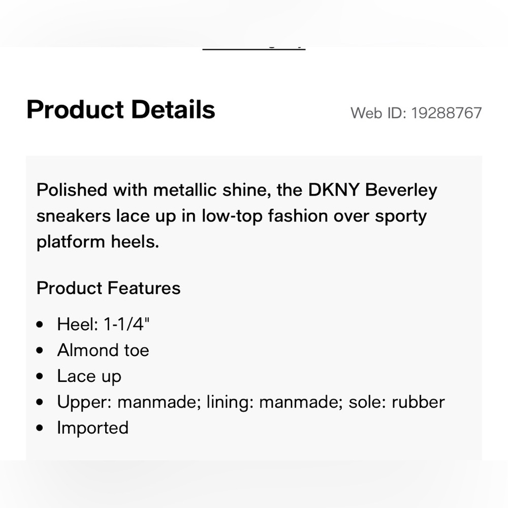 DKNY Women’s Sneakers Like New - Picture 15 of 16